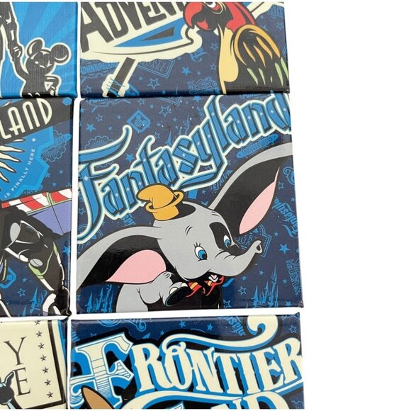 Walt Disney World Magic Kingdom Fantasyland Frontierland Tomorrowland Magnet Set - Picture 5 of 8